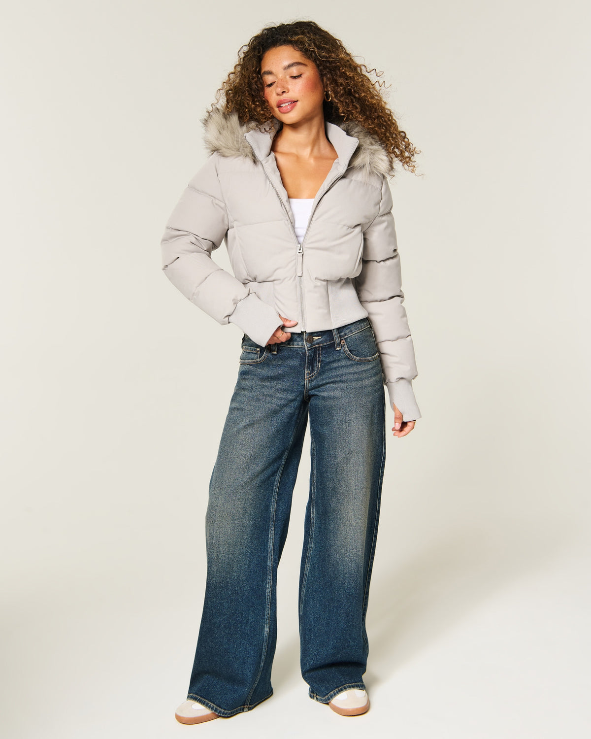 Piumini Hollister Peyton – Panna – look intero